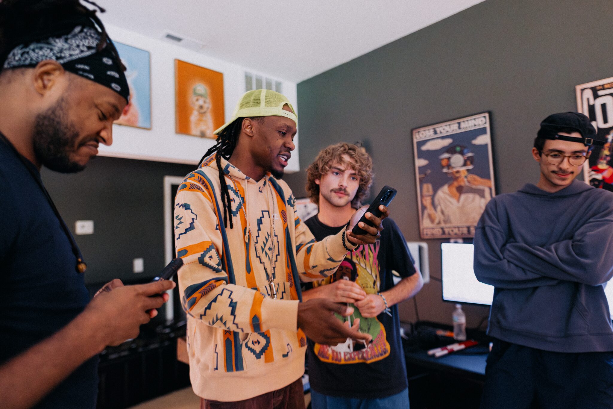 Group collaboration in the writing room